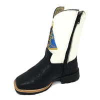 Bota Infantil de Couro de Elefante Preto - imagem 2