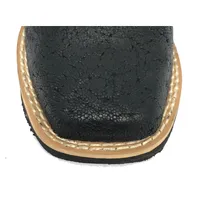 Bota Infantil de Couro de Elefante Preto - imagem 3