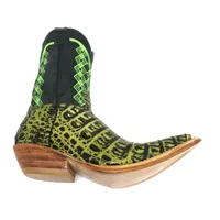 Bota Infantil De Couro De Jacaré Darkness Green Limited Edition - imagem 4