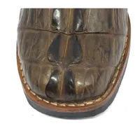 Bota Infantil de Couro de Jacaré Tabaco Rabo - imagem 4