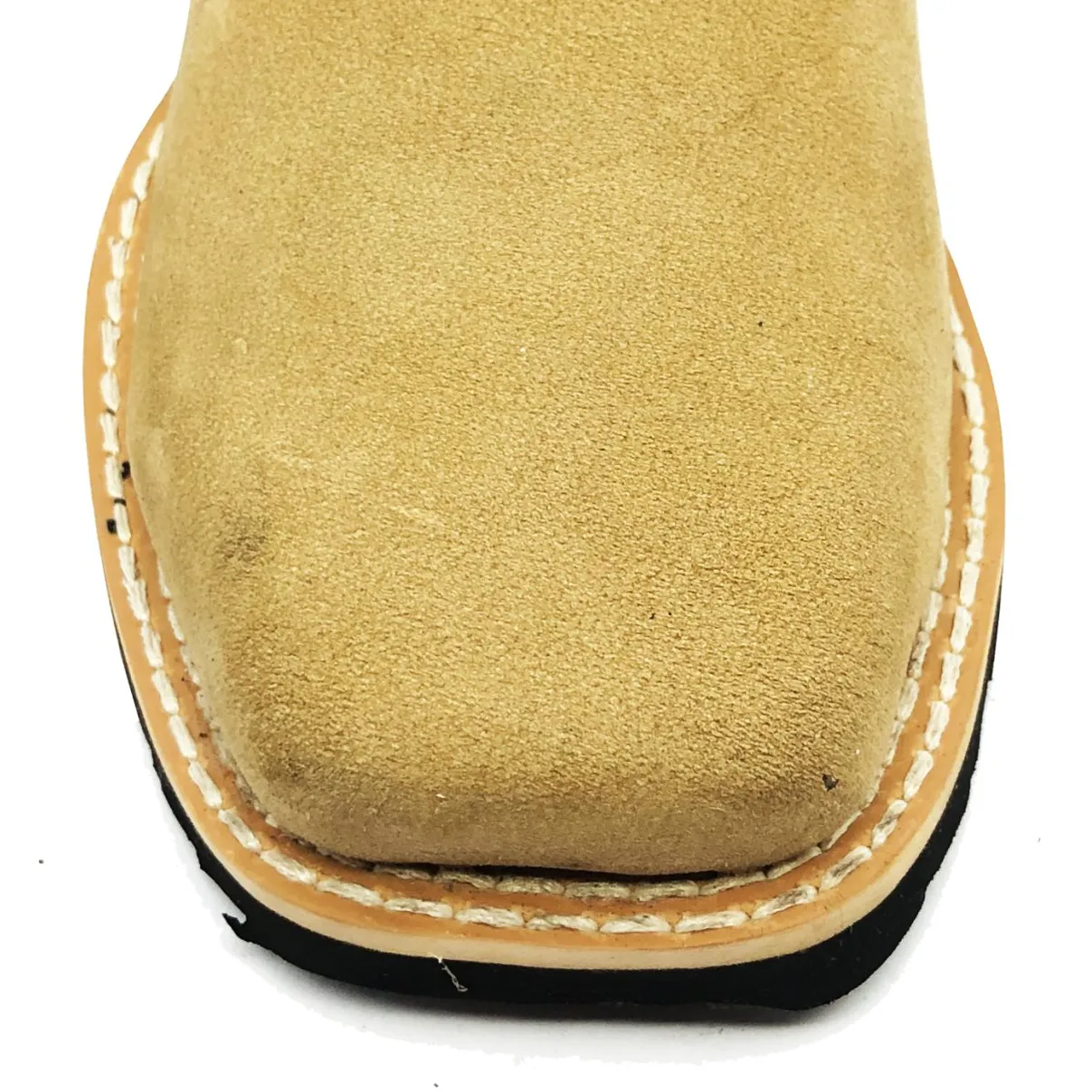 Bota Infantil Bufalada Marfim - Cano Curto, Bico Quadrado, Solado Flex Comfort