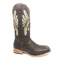 Bota Texana em Couro de Jacaré Marrom | Reizinho Premium - imagem 7