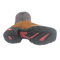 Bota Infantil Bufalada Caramelo - Cano Alto, Bico Quadrado, Solado Flex Comfort - imagem 3