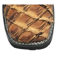 Bota de Pirarucu Dry Leaf - Cano Alto, Bico Quadrado, Solado Flex Comfort - imagem 4
