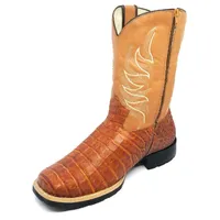 Bota Infantil de Jacaré Havana Escuro - imagem 5