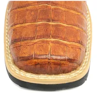 Bota Infantil de Jacaré Havana Escuro - imagem 4