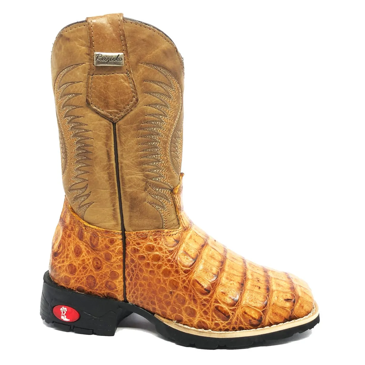 Bota Infantil de Jacaré Havana