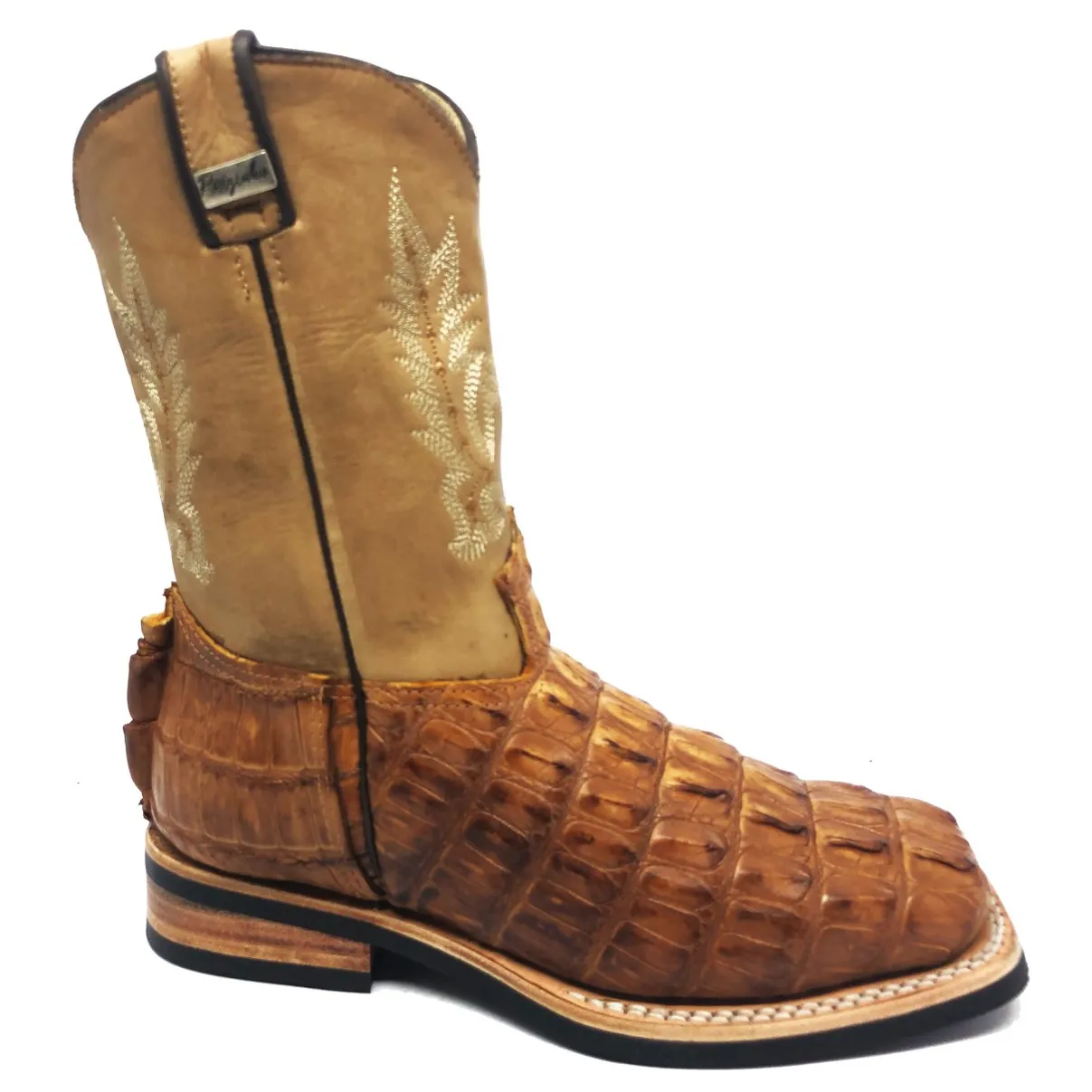 BOTA INFANTIL DE JACARÉ HAVANA RABO