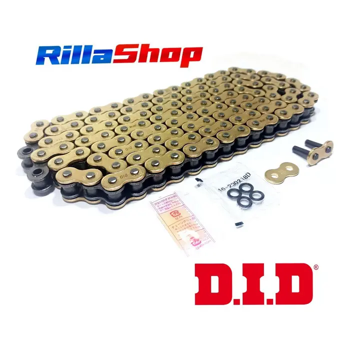 Corrente Transmissão Dourada DID Vx3 520 120 Elos