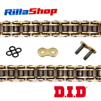 Corrente Transmissão Dourada DID Vx3 525 120 Elos - imagem 3