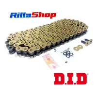 Corrente Transmissão Dourada DID Vx3 525 120 Elos - imagem 3