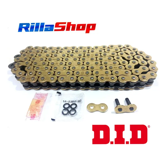 Corrente Transmissão Dourada DID Vx3 525 120 Elos
