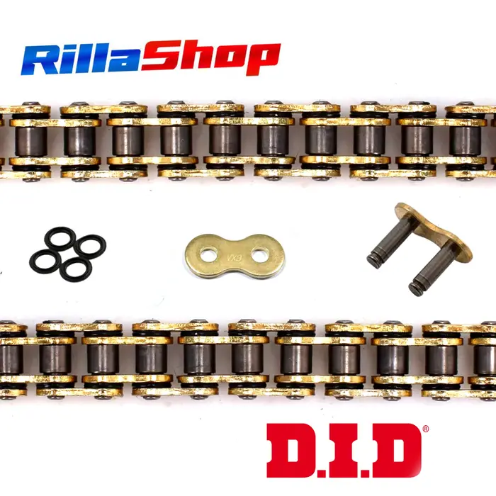 Corrente Transmissão Dourada DID Vx3 530 120 Elos
