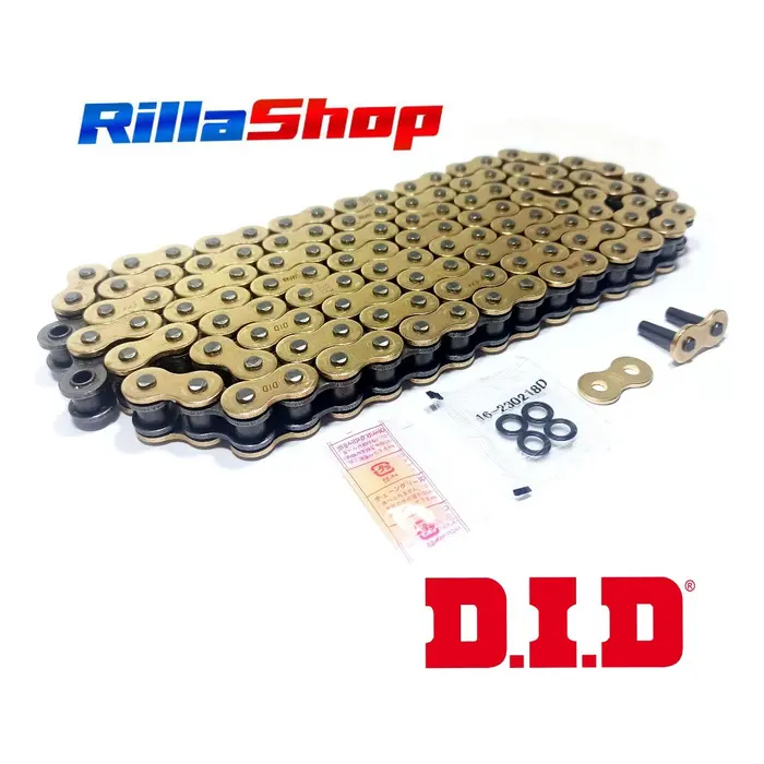 Corrente Transmissão Dourada DID Vx3 530 120 Elos