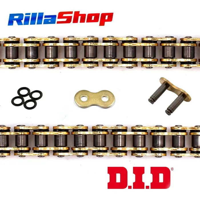 Corrente Transmissão Dourada DID Vx3 530 120 Elos