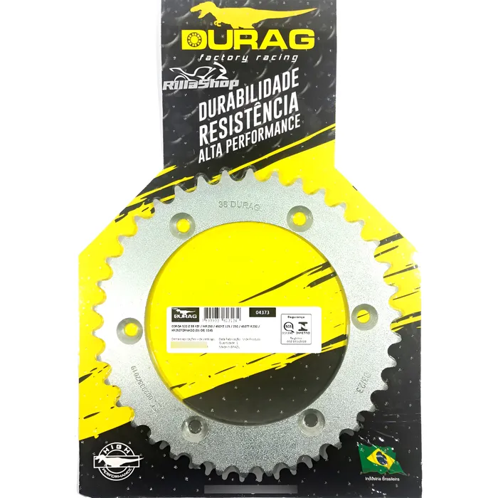 Coroa Durag 520 38 Honda Xr 250 Tornado 01/08