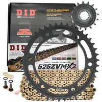 Kit Relação Premium Did Zvm-X2 Jt Bmw F 800 Gs de 2007 até 2018 Gs Adventure de 2013 até 2018 10,5mm - imagem 1