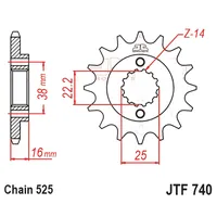 Kit Relação Premium Did Zvm-X2 Jt Ducati Multistrada 937 V2 V2 S de 2022 e 2023 950 de 2017 até 2020 950 S de 2019 até 2021 - imagem 5