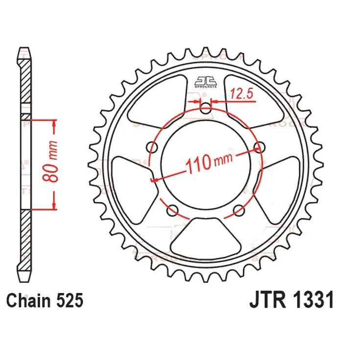 Kit Relação Premium Did Zvm-X2 Jt Honda Crf 1000 L Africa Twin de 2016 até 2020 1100 L de 2020 até 2024