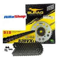 Kit Relação Did 520 Vx3 112l Durag 39/16 Gs 500 E 1993 até 2010 - imagem 1
