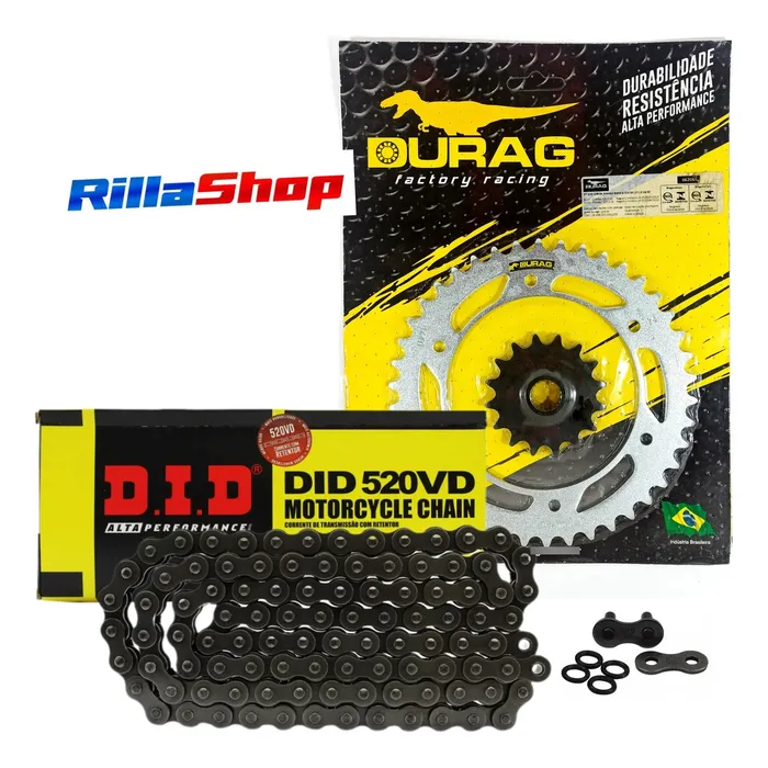 Kit Relação Did 520 Vd 112l Durag 42/16 Bmw G 310 Gs 17/23