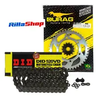 Kit Relação Did 520 Vd 112l Durag 43/14 Mt 03 321cc 16/24 - imagem 1
