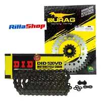 Kit Relação Did 520 Vd 108l Durag 38/14 Cbr 250 R 11/15 - imagem 1