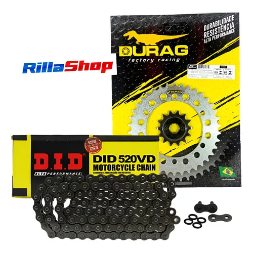 Kit Relação Did 520 Vd 108l Durag 38/14 Cbr 250 R 11/15
