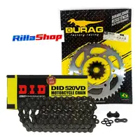 Kit Relação Did 520 Vd 114l Durag 44/14 Yzf R3 15/24 - imagem 1