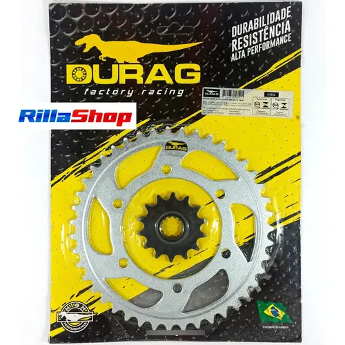 Kit Relação Did 520 Vd 106l Durag 43/14 Ninja 250 R 09/12