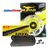 Kit Relação Did 525 Vx3 110l Durag 45/16 Mt 09 13/24 Tracer - imagem 1