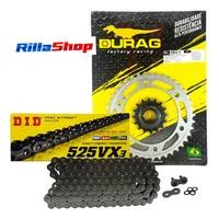 Kit Relação Did 525 Vx3 112l Durag 41/16 Cbr 600 Rr 07/16 - imagem 1