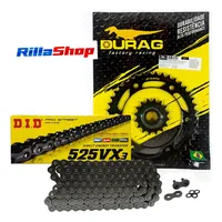Kit Relação Did 525 Vx3 116l Durag 42/16 Bmw F800 07/18 10,5 - imagem 1