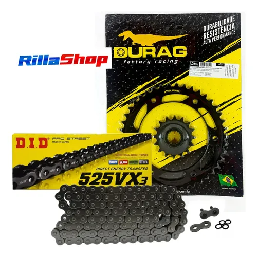 Kit Relação Did 525 Vx3 116l Durag 42/16 Bmw F 800 07/18 8,5