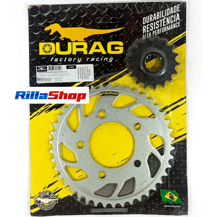 Kit Relação Did 525 Vx3 124l Durag 42/17 Crf 1000 Twin 16/22