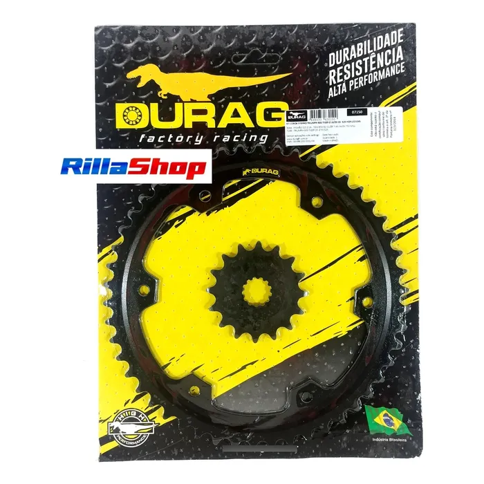 Kit Relação Did 525 Vx3 122l Durag 50/16 Tiger 900 20/24