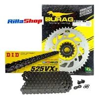 Kit Relação Did 525 Vx3 112l Durag 47/16 Xl Varadero 99/13 - imagem 1