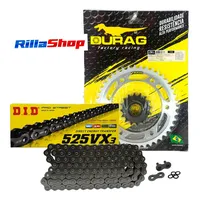 Kit Relação Did 525 Vx3 112l Durag 42/16 Cbr 600 Rr 03/06 - imagem 1