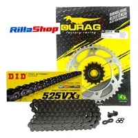 Kit Relação Did 525 Vx3 118l Durag 42/16 Tdm 900 02/15 - imagem 1