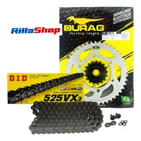 Kit Relação Did 525 Vx3 116l Durag 45/17 Gsx R750 Srad 14/23 - imagem 1