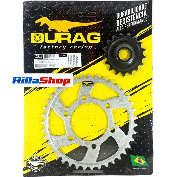 Kit Relação Did 525 Vx3 112l Durag 39/17 Ninja Zx 10 R 11/15