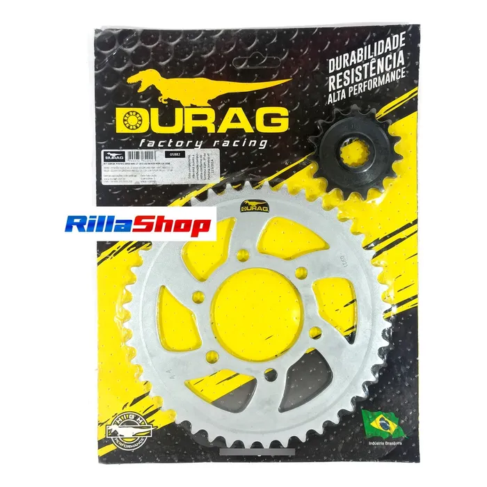 Kit Relação Did 525 Vx3 114l Durag 44/15 Z 900 Abs 17/23