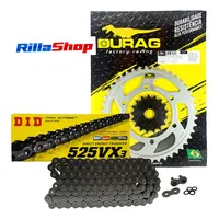 Kit Relação Did 525 Vx3 116l Durag 44/17 Gsx S 1000 15/21 - imagem 1