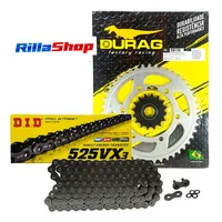Kit Relação Did 525 Vx3 114l Durag 45/16 Yamaha Yzf R6 06/20 - imagem 1