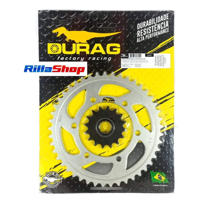 Kit Relação Did 525 Vx3 114l Durag 45/16 Yamaha Yzf R6 06/20