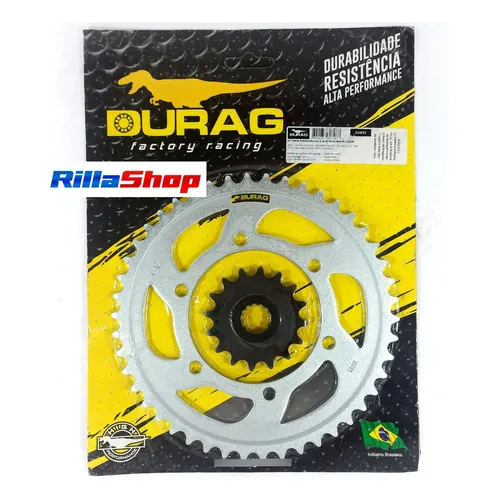 Kit Relação Did 530 Vx3 118l Durag 46/16 Fazer 600 S N 04/09