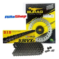 Kit Relação Did 530 Vx3 116l Durag 44/16 Honda Cb 1000 07/17 - imagem 1