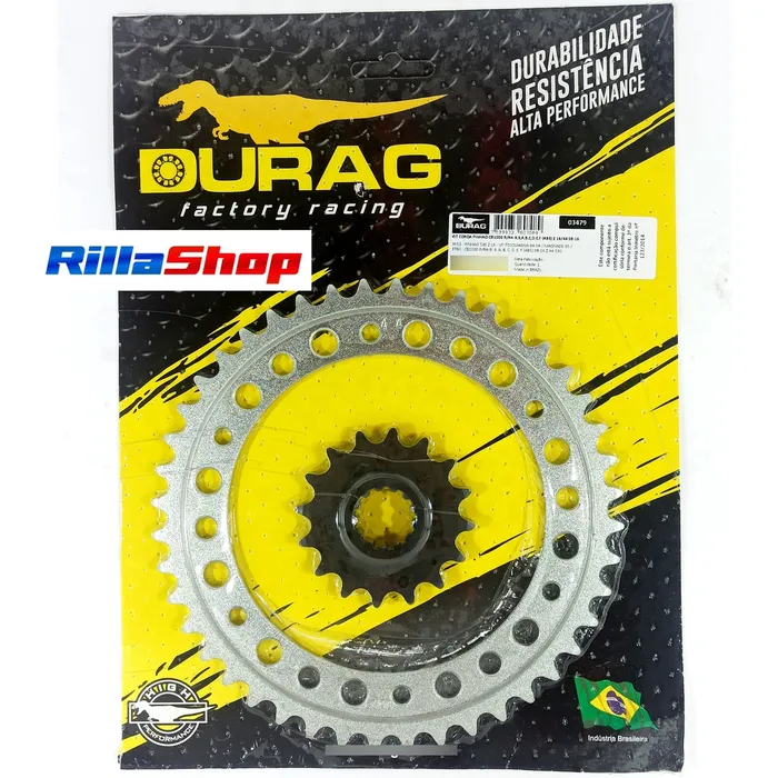 Kit Relação Did 530 Vx3 116l Durag 44/16 Honda Cb 1000 07/17