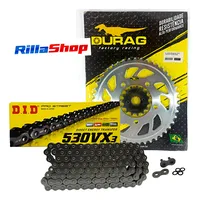 Kit Relação Did 530 Vx3 116l Durag 45/15 Gsx 750 F 98/09 - imagem 1