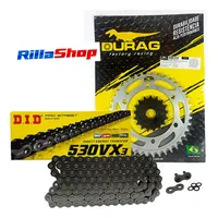 Kit Relação Did 530 Vx3 112l Durag 40/17 Hayabusa 1300 99/07 - imagem 1